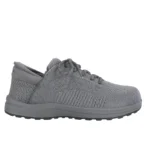 Grey Mesh Comfort Walking Sneakers