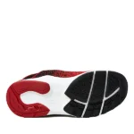 Red & Black Lightweight Knit Running Sneakers - Image 2