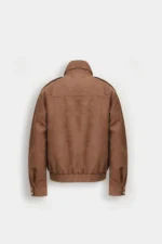 Brown Bomber Jacket - Image 2