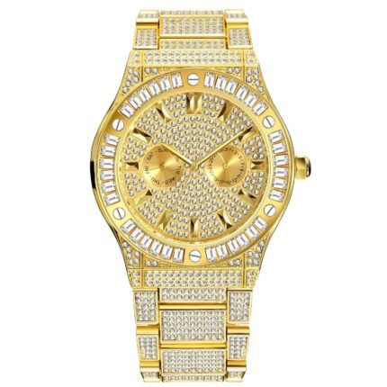 Hip Hop Style Diamond Watch